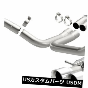 Magnaflow 15241ハイフローパフォーマンスエキゾーストシステム3 "デュアルキャットバックメイクオファー 