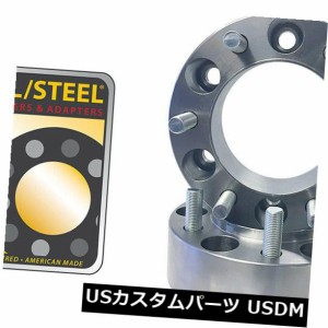 シボレーシルバラード1500 1.00 "スチールホイールスペーサー（4）スタールスチール-アメリカ製 