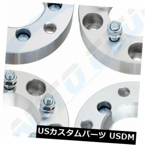 4X 38mm 1.5 "5x135 to 5x4.5 12x1.5ホイールスペーサーアダプターはリンカーンブラックウッドに適合 