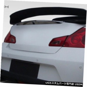 07-13 Infiniti G Sedan Elite Duraflex Body Kit-Wing / Spoilに適合 er !!! 107669 