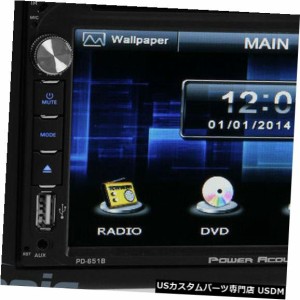 Power Acoustik 6.5？ 2006/2012トヨタRav4用DVD / CDプレーヤーインダッシュレシーバー 