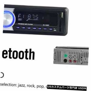 UN3F 1020BT BluetoothカーステレオヘッドユニットAUX MP3プレーヤーインダッシュラジオCD 