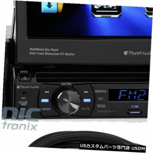 Planet Audio P9759b 7 1 Din In Dashカーオーディオレシーバー Bluetooth Auxケーブル付き の通販はau Pay マーケット Usパーツ取り扱い専門 Usdm 商品ロットナンバー