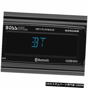 ボス625UABインダッシュカーデジタルメディアBluetoothレシーバーマルチメディアプレーヤー 