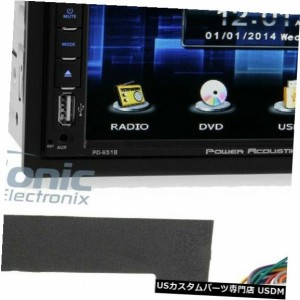 Power Acoustik 6.5？ 2003-2005スバルバハ用DVD / CDプレーヤーインダッシュレシーバー 