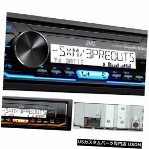 Jvc Kd-X35MbsシングルDin Siriusxm Bluetooth In-Dashデジタルメディアマリンステレオ 