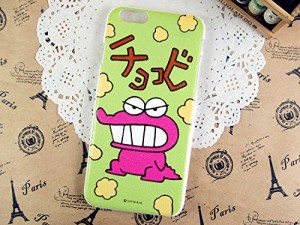 クレヨンしんちゃん チョコビ iPhone6/iPhone6S対応 指紋の付きにくいハードケース (全2
