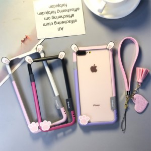 For iphone 全機種対応 iPhone 12 Pro Max バンパー ケース ストラップホール付き TPU シンプル 衝撃吸収 スマホ熱中症対策 iPhone12 min
