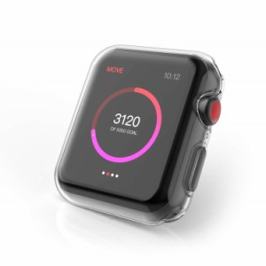 【送料無料】Apple Watch series 4 TPUケース（2個セット） 新型 全面保護 Apple Watch 4 40mm 44mm選択可能 カバー TPU素材