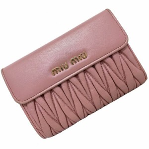miumiu 財布 ピンク 二つ折りの通販｜au PAY マーケット