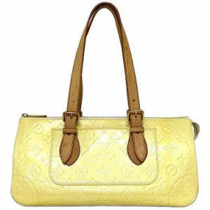 【美品✨】ヴィトン　ヴェルニ　アルマ　ハンドバッグ　イエロー　カデナ 美品✨】ヴィトンヴェルニアルマハンドバッグイエローカデナ