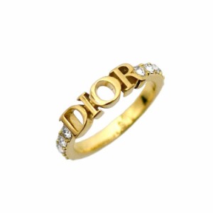 【美品 】  現行品 Dior ゴールドリング  11.5号 CDロゴ
