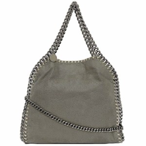 ステラマッカートニー ２way バッグ グレー ファラベラ 371223 W9132 美品 チェーン ポリエステル 中古 STELLA McCARTNEY 肩掛け ショル