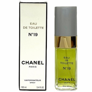 シャネル 香水 NO19 オードトワレ 開封済み 中古 CHANEL 100ml ヴィンテージ フレグランス パフューム  19番 EAU DE TOILETTE ブランド香