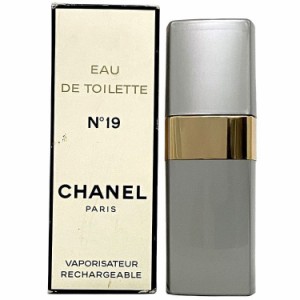 シャネル 香水 NO19 オードトワレ 開封済み 中古 CHANEL 50ml ヴィンテージ フレグランス パフューム   19番 EAU DE TOILETTE ブランド香