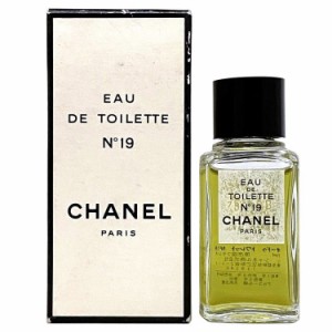 シャネル 香水 NO19 オードトワレ 開封済み 中古 CHANEL 19ml ヴィンテージ フレグランス 定番 人気 女性 レディース 華やか エレガント 