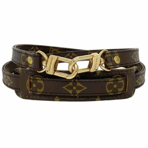 ルイ ヴィトン ショルダー ストラップ ブラウン モノグラム 美品 モノグラムキャンバス 中古 LOUIS VUITTON ショルダー紐 ２way 肩掛け 