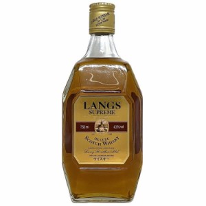 ラングス LANGS SUPREME DELUXE SCOTCH WHISKY ウイスキー 未開封 未開栓 内容量 750ml アルコール度数 43％ 43度 スコットランド 酒 お