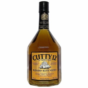 カティサーク 12年 CUTTY 12 BLENDED SCOTS WHISKY ウイスキー 未開封 未開栓 内容量 1000ml アルコール度数 43％ 43度 12 Years Old ス