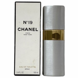 シャネル NO19 オードゥトワレット ec-17303 開封済 EAU DE TOILETTE 中古 CHANEL 100ml ヴィンテージ フレグランス パフューム ブランド