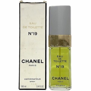 シャネル 香水 NO19 オードトワレ ec-18316 開封済み EAU DE TOILETTE 中古 CHANEL 100ml ヴィンテージ フレグランス パフューム ブラン