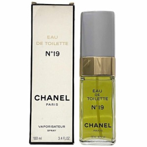 シャネル 香水 NO19 オードトワレ ec-18327 開封済み EAU DE TOILETTE 中古 CHANEL 100ml ヴィンテージ フレグランス パフューム ブラン