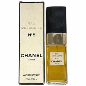 シャネル 香水 NO5 オードトワレ ec-18328 開封済み EAU DE TOILETTE 中古 CHANEL 100ml ヴィンテージ フレグランス パフューム ブランド