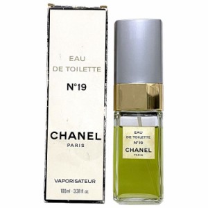 シャネル 香水 NO19 オードトワレ 開封済み EAU DE TOILETTE 中古 CHANEL 100ml ヴィンテージ フレグランス パフューム 定番 人気 女性 