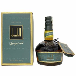 ダンヒル ジェントルマンズ スペイサイド ec-19529 Dunhill SPEYSIDE GENTLEMEN'S ウイスキー 未開封 未開栓 内容量 700ml アルコール度