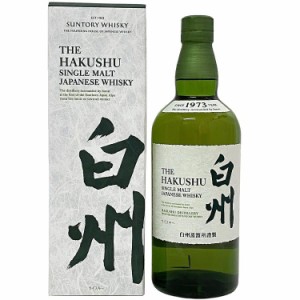 白州 サントリー シングルモルトウイスキー THE HAKUSHU SINGLE MALT JAPANESE WHISKY ウイスキー 未開封 未開栓 内容量 700ml アルコー