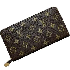 【美品】ルイヴィトン カプシーヌ パイソン 長財布 黒 ※本物証明画像あり ルイヴィトン LOUIS VUITTON 長財布 カプシーヌ パイソン 超美品