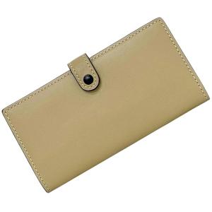 クロエ 三つ折り 財布 ec-23733 クリーム コンパクト レザー 中古 02