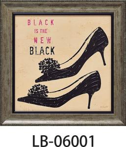 1年保証 名画 アート ローラブライアント アートフレーム ハイヒール ガーリー シック モチーフ 壁紙 装飾フィルム Sea Nm Com