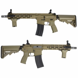 S&T M4 URX4 10.75inch M-LOK フルメタルG3電動ガン（電子トリガーシステム搭載）(TAN)【セミハードケース付属】【180日間安心保証つき】