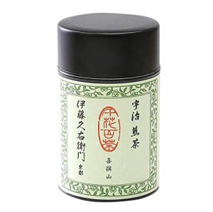 伊藤久右衛門 宇治茶 宇治煎茶 緑茶 茶葉 喜撰山 136ｇ缶入 一番茶