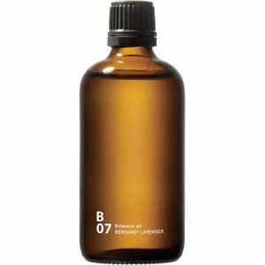 B07 ベルガモットラベンダー ピエゾアロマオイル BERGAMOT LAVENDER piezo aroma oil 100ml