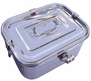 ステンレススチール 長方形 キムチ食品保存容器 (8L / 275オンス / 12インチ)