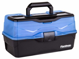 Flambeau Outdoors Flambeau Classic 2-Tray Tackle Box Blue