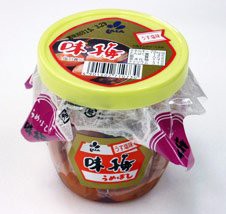 【保管に便利つぼ容器】新進　味梅100g　×　10パック