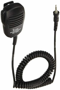 【送料無料】 無指向性タイピン型マイクロホン アイコム HM-104A