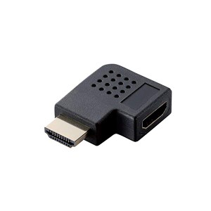 HDMI メス HDMI オス 延長コネクタ ブラック AD-HDAAB04BK ...エレコム