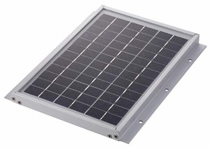 [ GWSOLAR 5W 薄型1.8cm ]太陽光パネル、京セラ製セル使用,１２ｖシステム 蓄電/キャンピングカー充電に最適、表面取付穴6個、ケ...