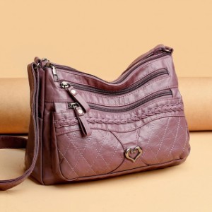 高容量puレザーハンドバッグ女性ヴィンテージショルダークロスボディバッグバッグdesignder高級財布とハンドバッグ高品質嚢