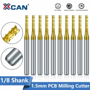 Xcan-CNCフライス盤用フライス切断機用CNCフライス盤用部品,1.5mm,10個