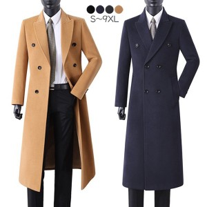 コート メンズ チェスターコート 混ウールコート ビジネス 暖かい 大きいサイズ アウター メンズファッション 春 秋冬 ブラック 黒 紺色 