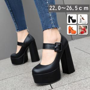 厚底ローファー ゴスロリ ヒール23cm ロリータ靴 超厚底 パンプス