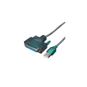 (まとめ)変換名人 USB-パラレル(D-sub25ピン) USB-PL25(×5セット) |b04
