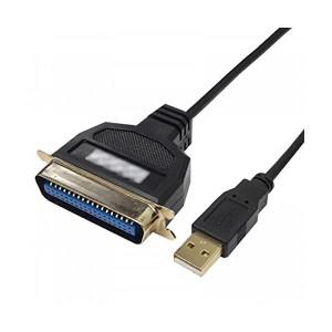 (まとめ)変換名人 USB to パラレル36ピン(1.0m) USB-PL36/10G2(×5セット) |b04