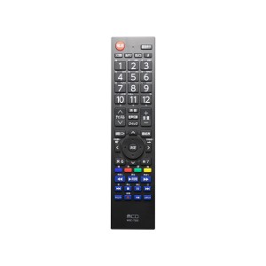 （まとめ） MCO TV用リモコン 日立対応 MRC-HI01 (×2セット) |b04