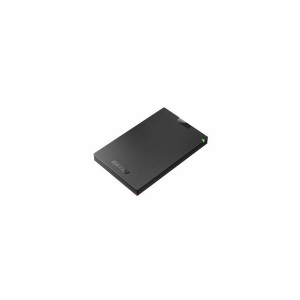 BUFFALO バッファロー ミニステーション USB3.1（Gen1）／USB3.0 ポータブルHDD 500GB ブラック HD-PCG500U3-BA |b04